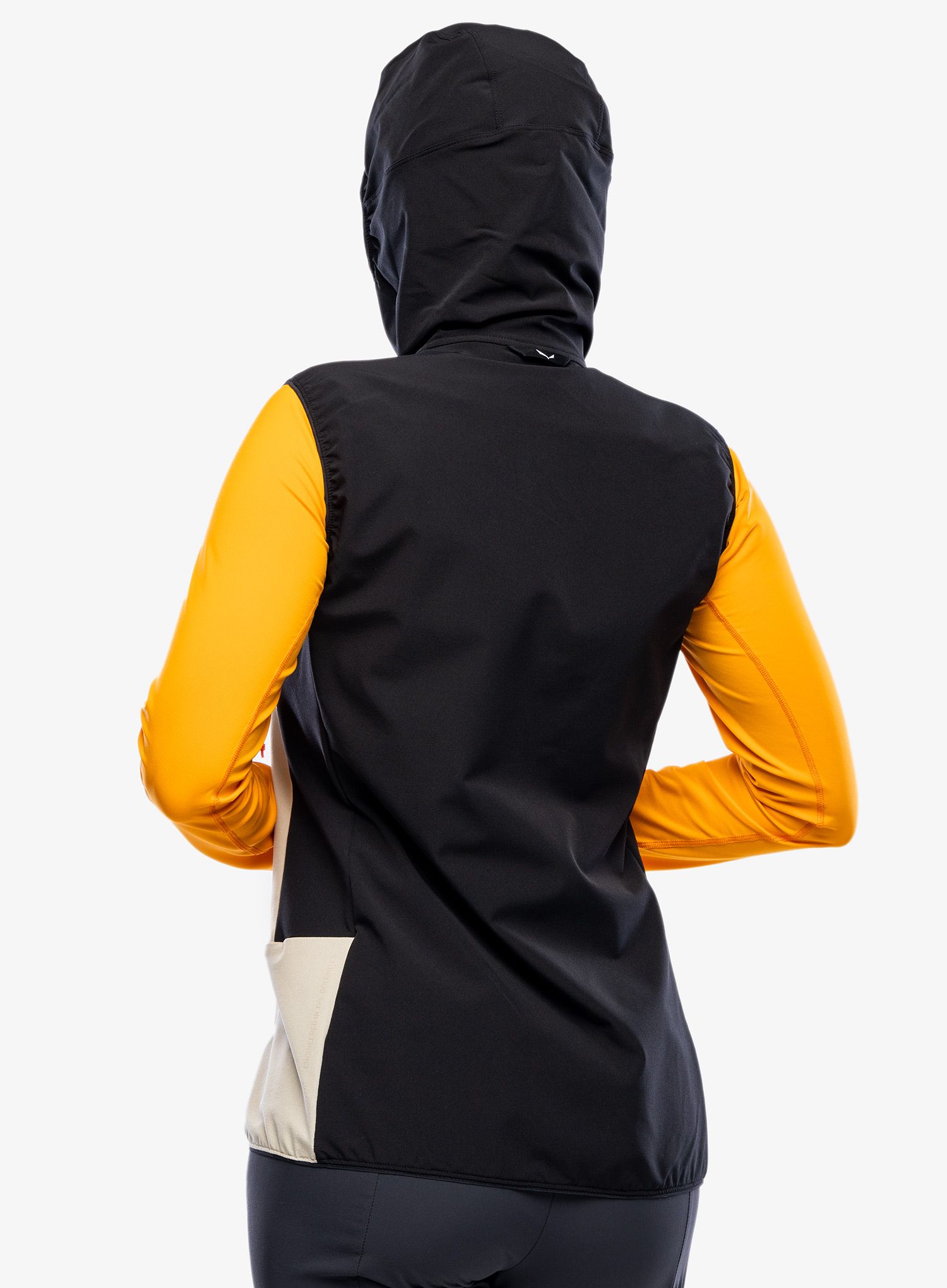 Dámska vesta Salewa Sella DST Vest - black out/oatmeal