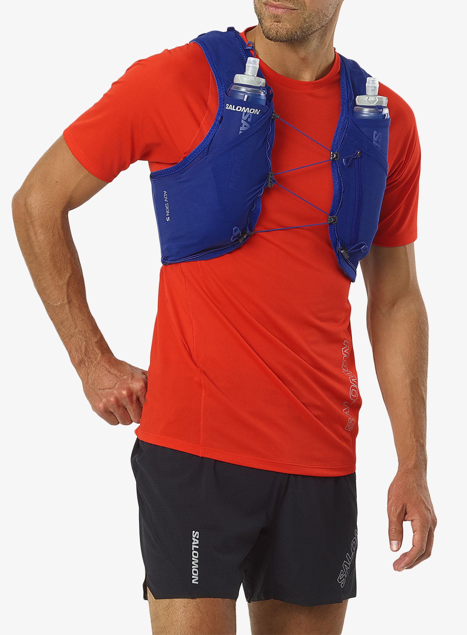 Bežecká vesta Salomon Adv Skin 5 With Flasks - surf the web