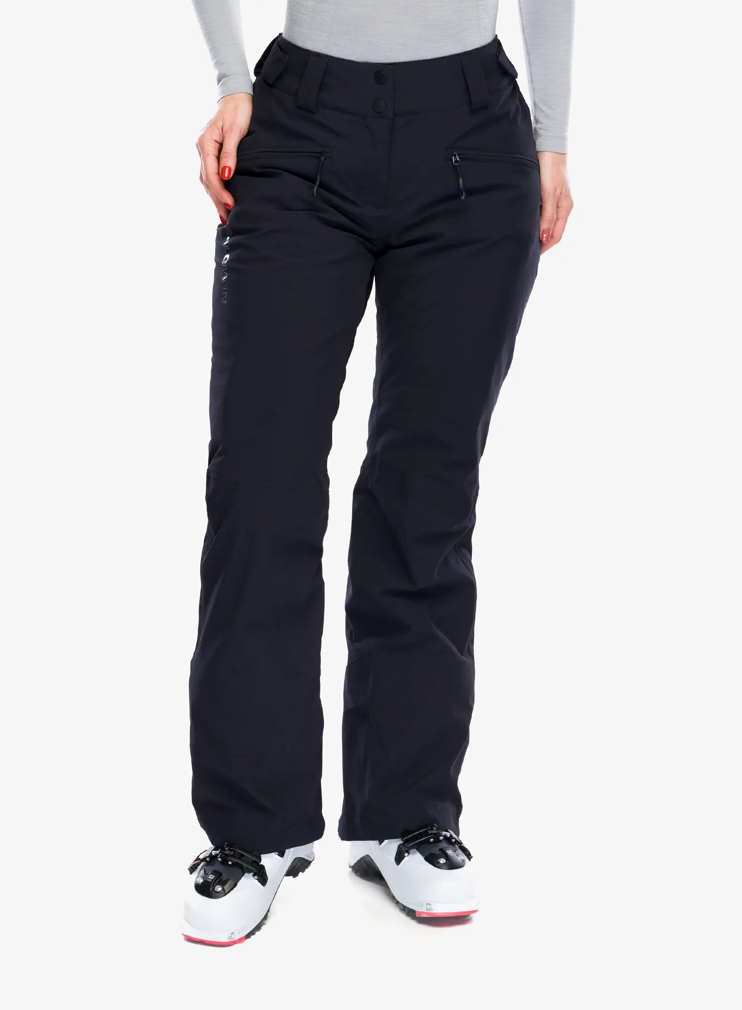 Lyžiarske nohavice dámske Salomon Edge Pant - deep black