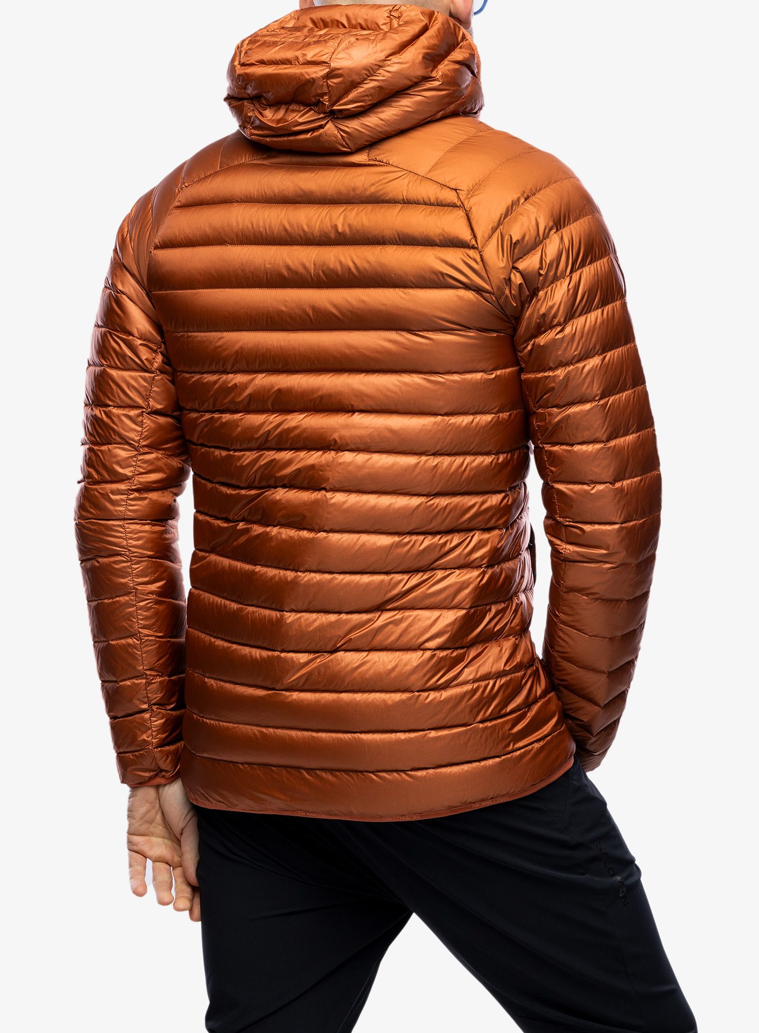 Páperová bunda Salomon Elixir Micro Down JKT - baked clay