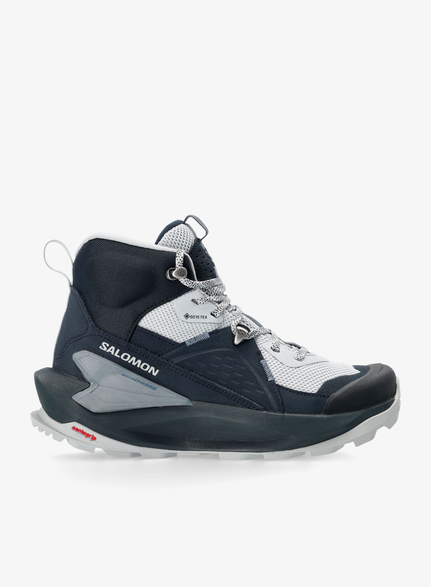 Turistické topánky dámske Salomon Elixir Mid GTX - carbon/blue/flint