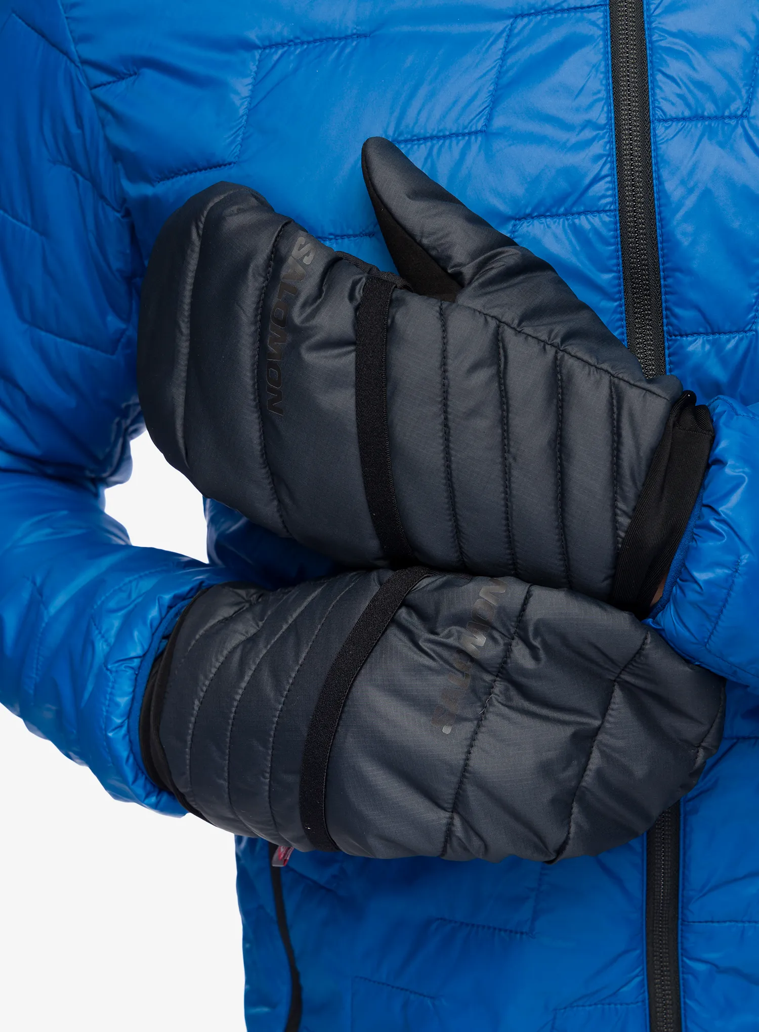 Palčiaky Salomon Mtn Overmitten - deep black