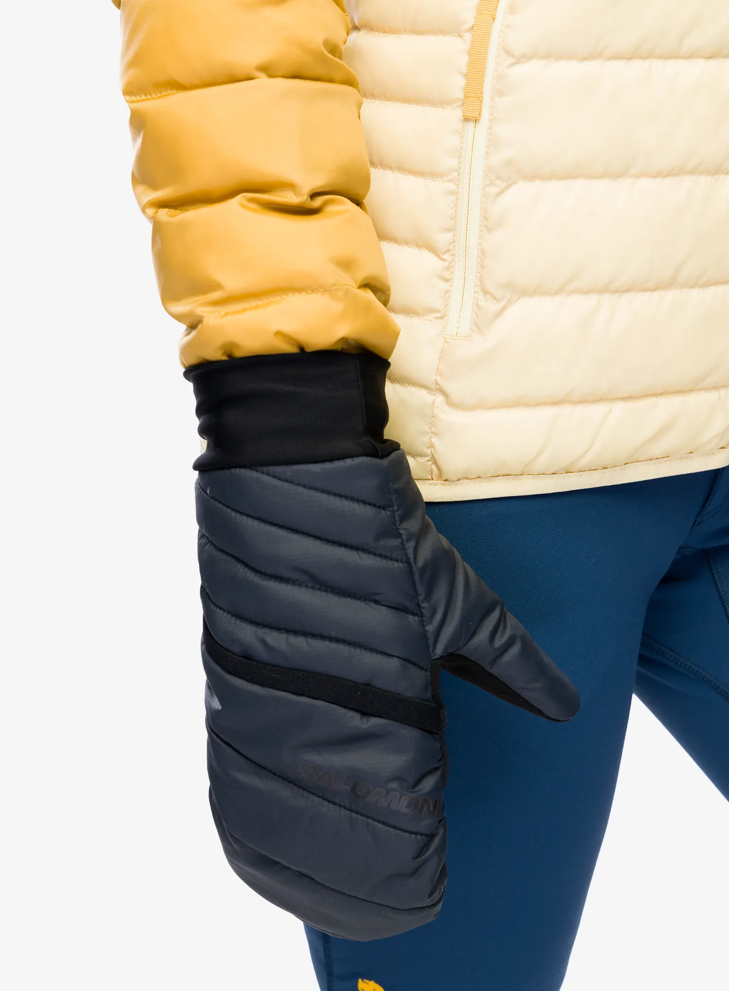 Palčiaky Salomon Mtn Overmitten - deep black