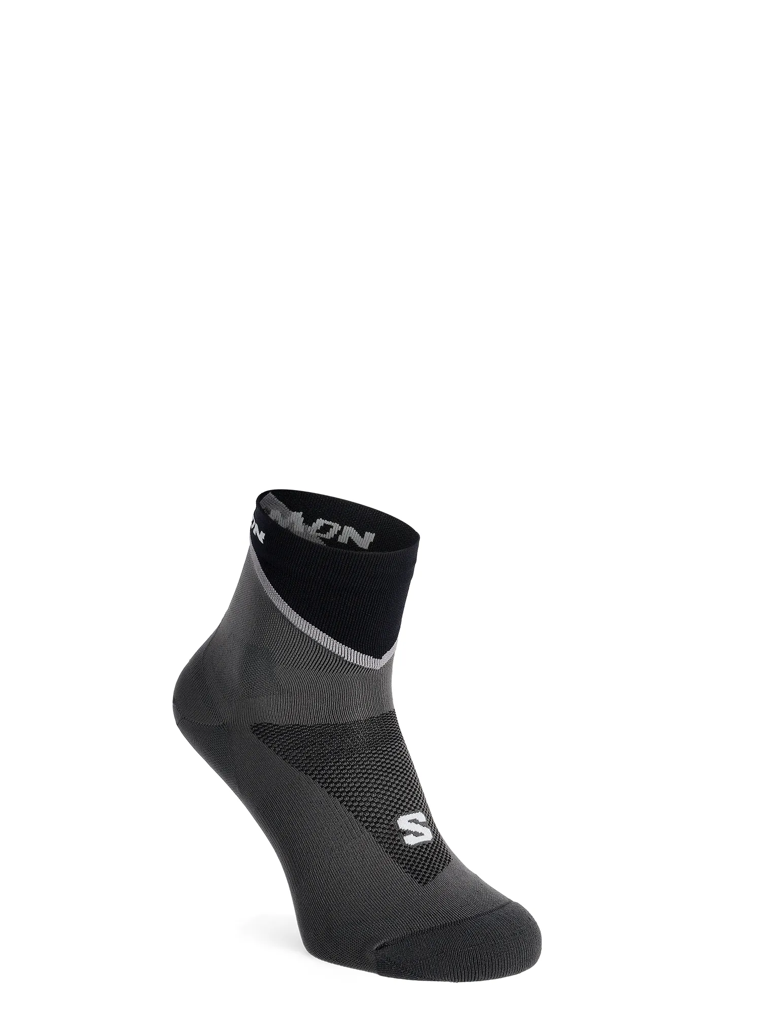 Ponožky na behanie Salomon Pulse Ankle - black/monument/magnet