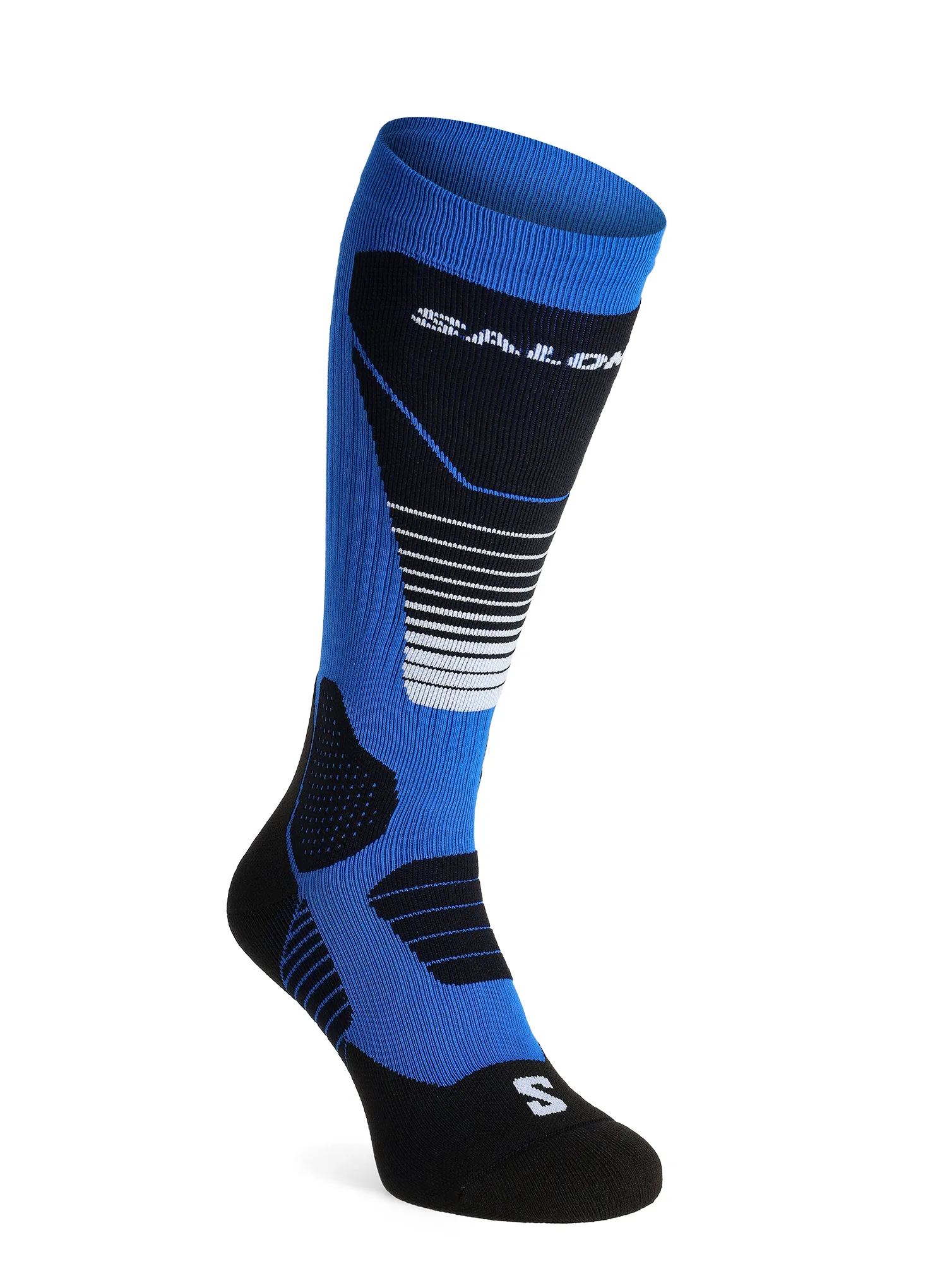 Lyžiarske ponožky Salomon S/Pro - dazzling blue/black/cane