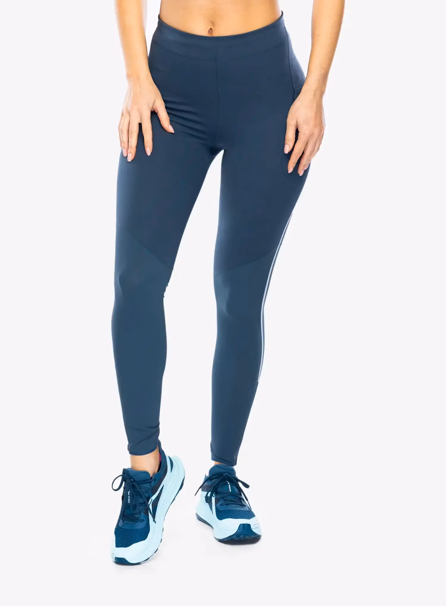 Dámske legíny Salomon Sense Stow Tight - midnight navy