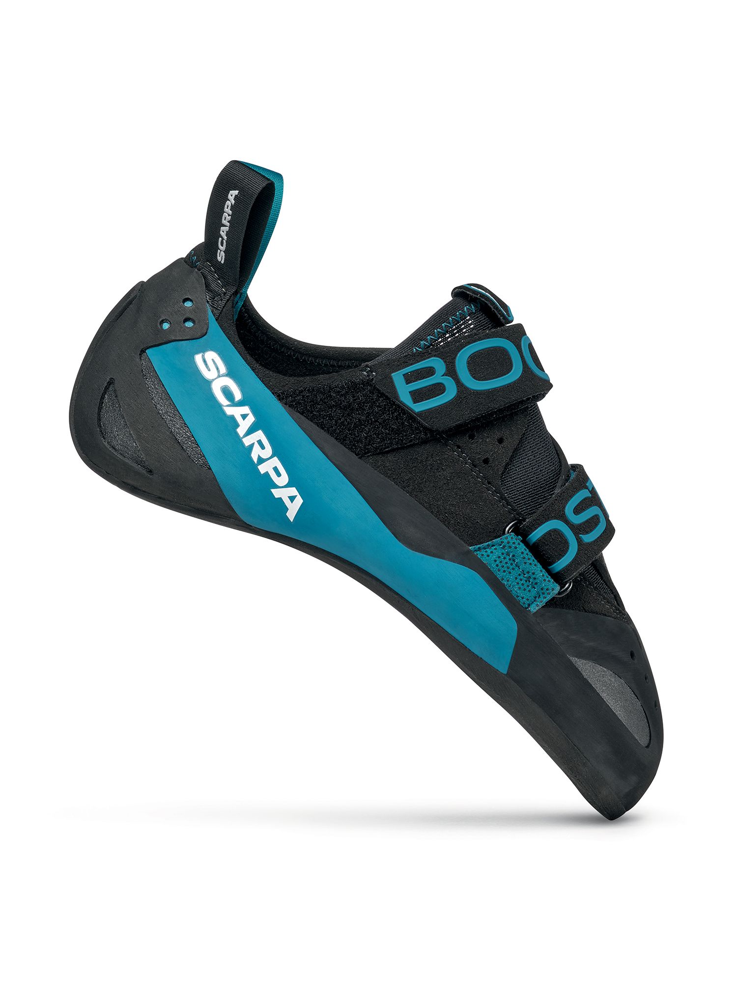 Lezečky Scarpa Boostic - black/azure
