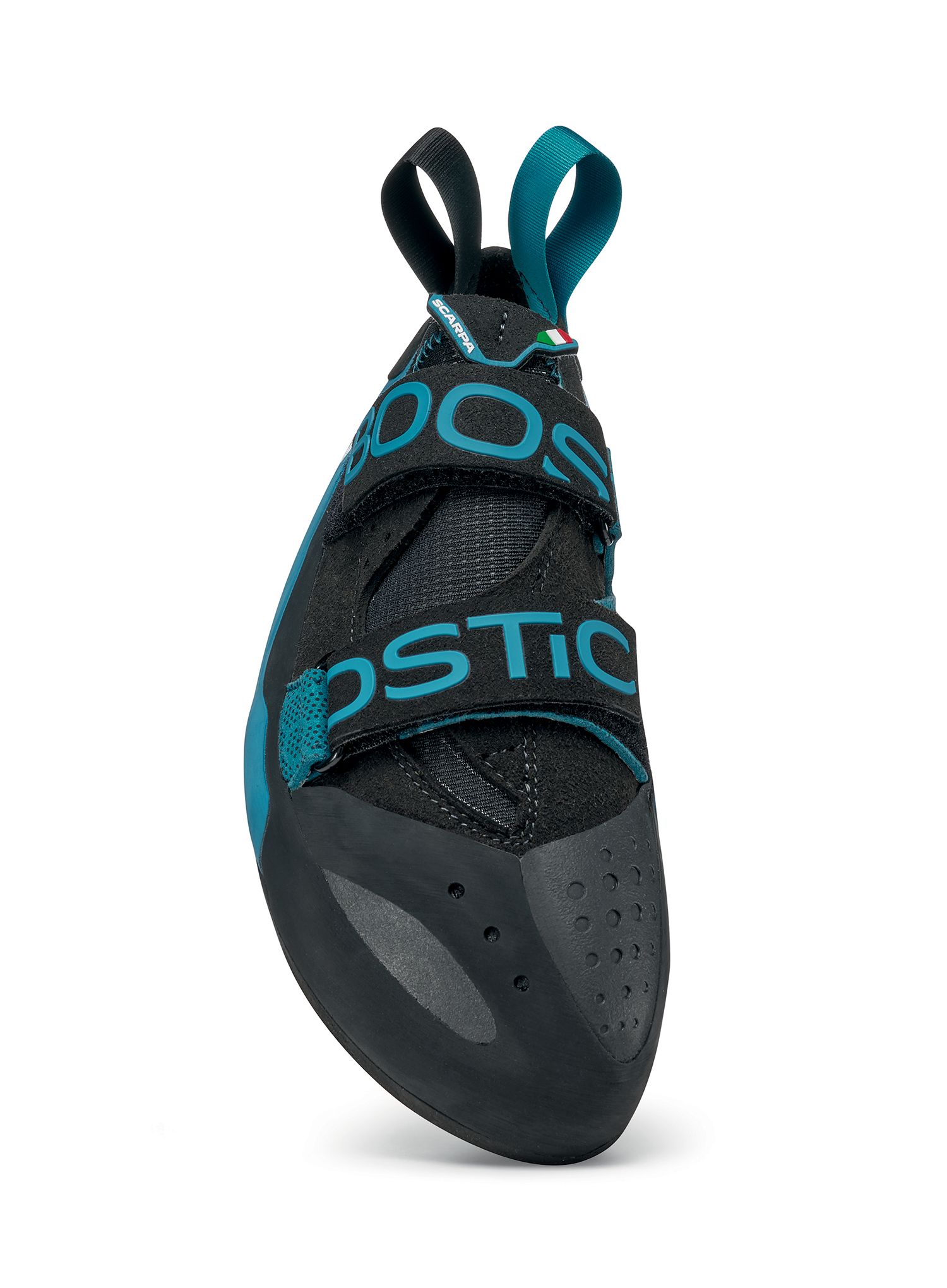 Lezečky Scarpa Boostic - black/azure