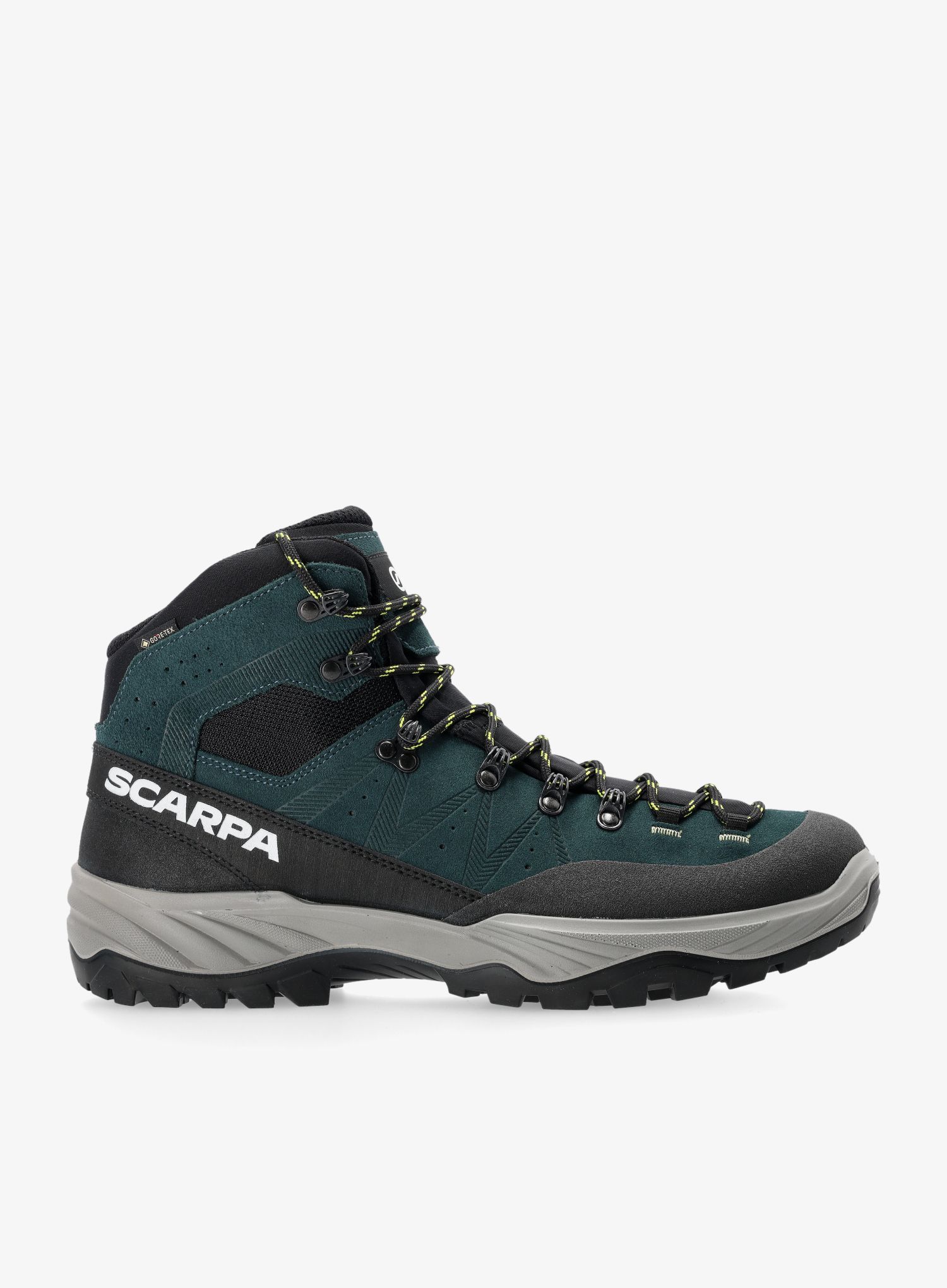 Turistické topánky pánske Scarpa Boreas GTX - petrol/lime