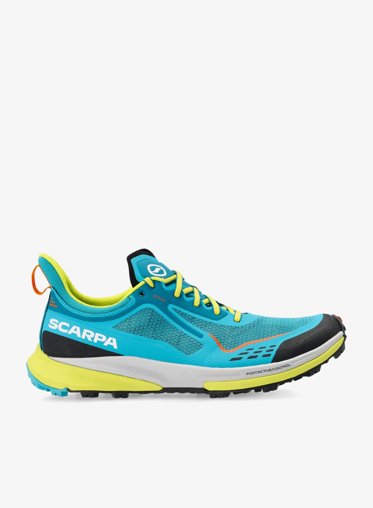 Trailové topánky Scarpa Golden Gate Kima Rt - lake blue/lime