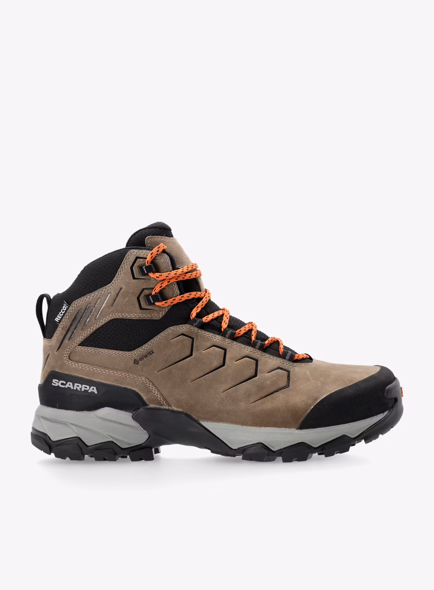 Turistické topánky Scarpa Moraine Mid Pro Gtx - fossil brown