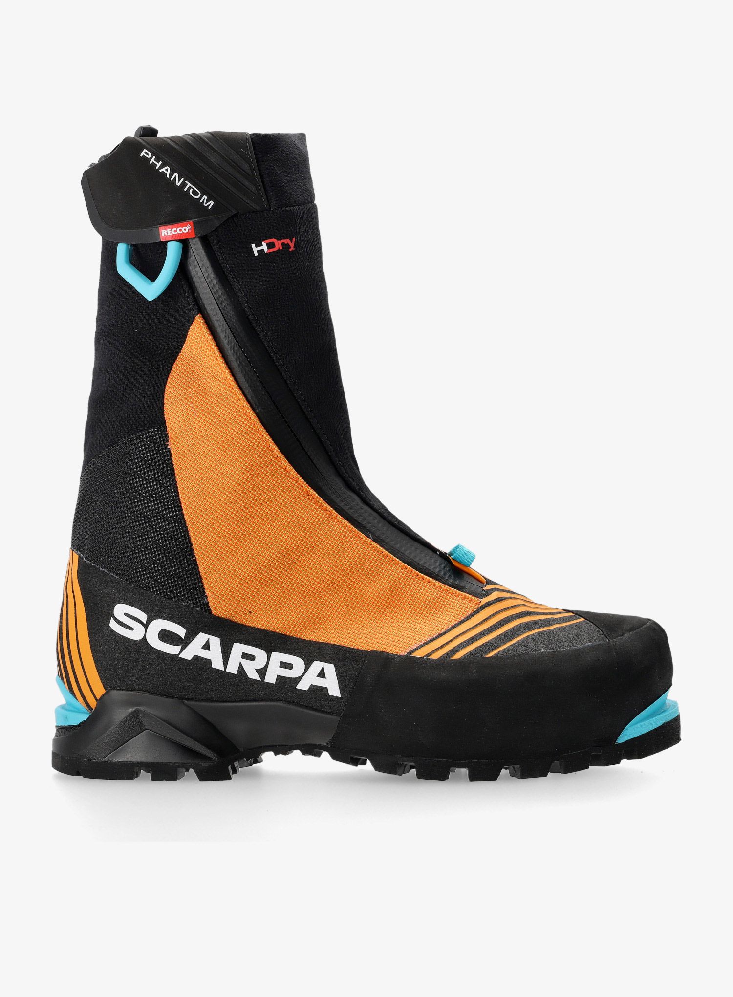 Topánky pre automatické mačky Scarpa Phantom Tech HD - black/bright orange