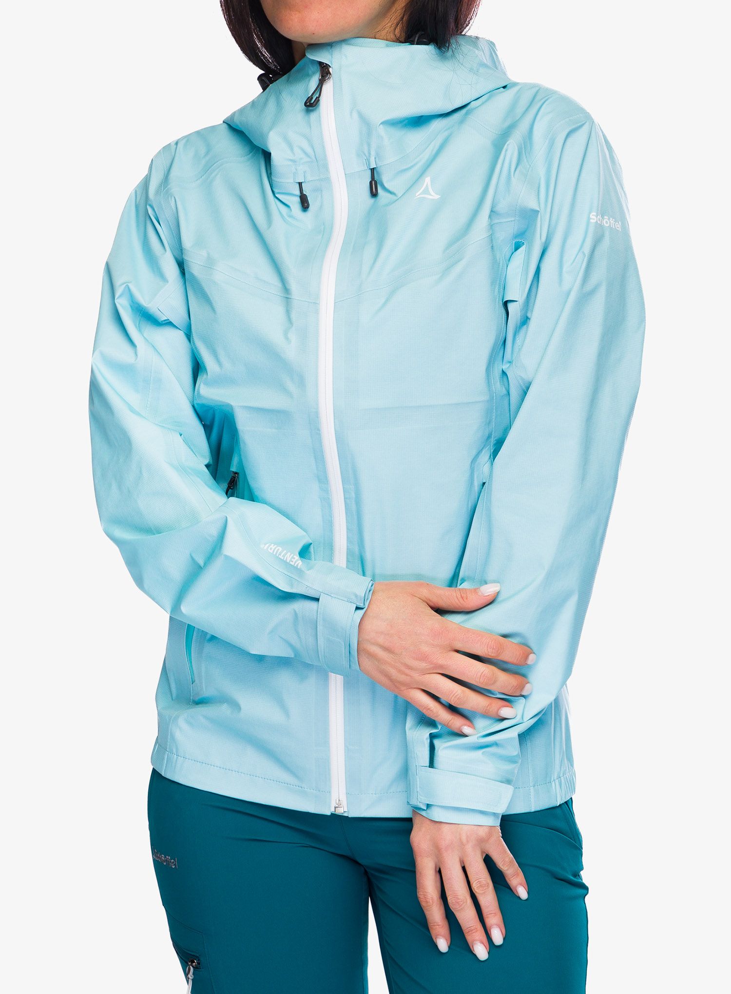 Bunda dámska Schoffel 3L Jacket Begoro - iced blue