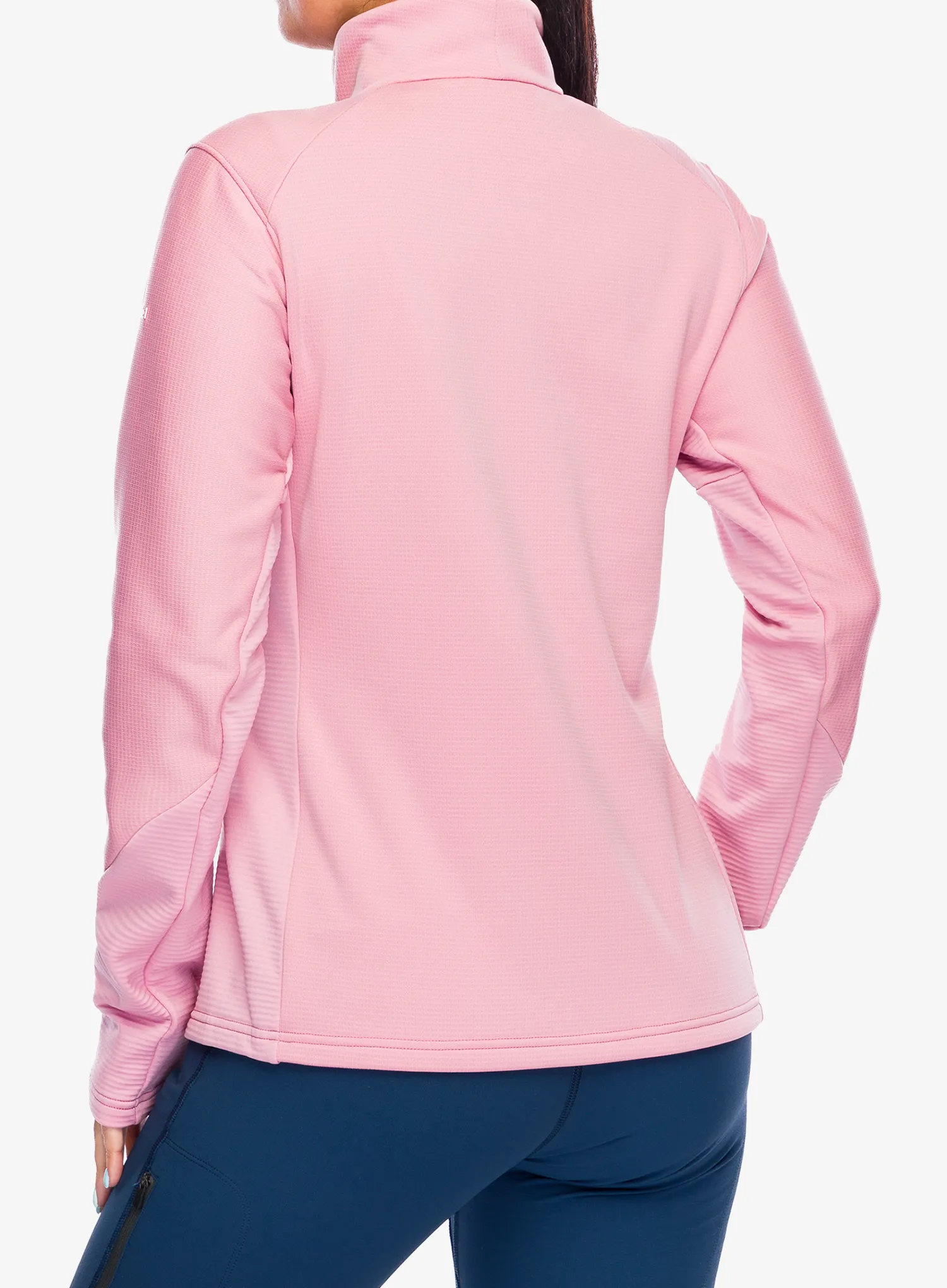 Mikina na zips dámska Schoffel Fleece Style Tiefen - viola