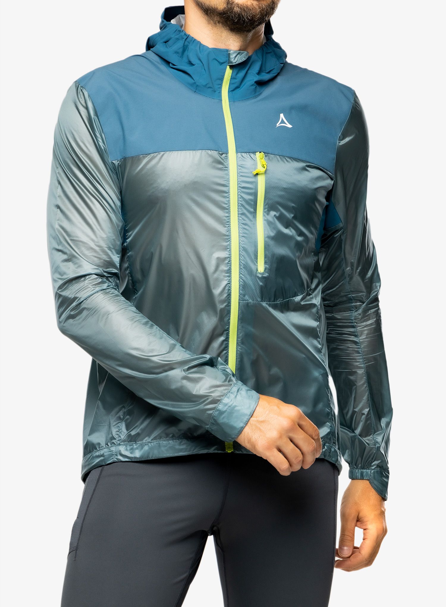 Cyklistická bunda pánska Schoffel Hybrid Jkt Flow Trail M - cloudy storm