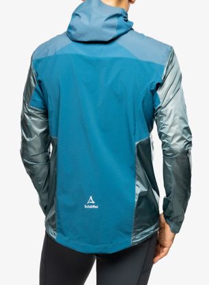 Cyklistická bunda pánska Schoffel Hybrid Jkt Flow Trail M - cloudy storm