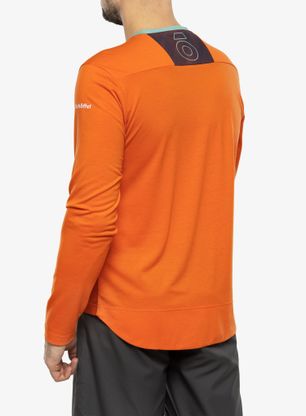 Cyklistická mikina Schoffel Longsleeve Altitude - red orange