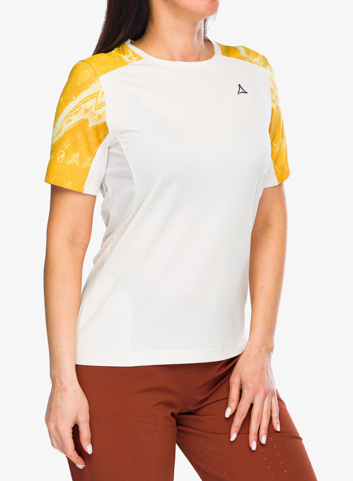 Dámske cyklistické tričko Schoffel Shirt Valbella - whisper white