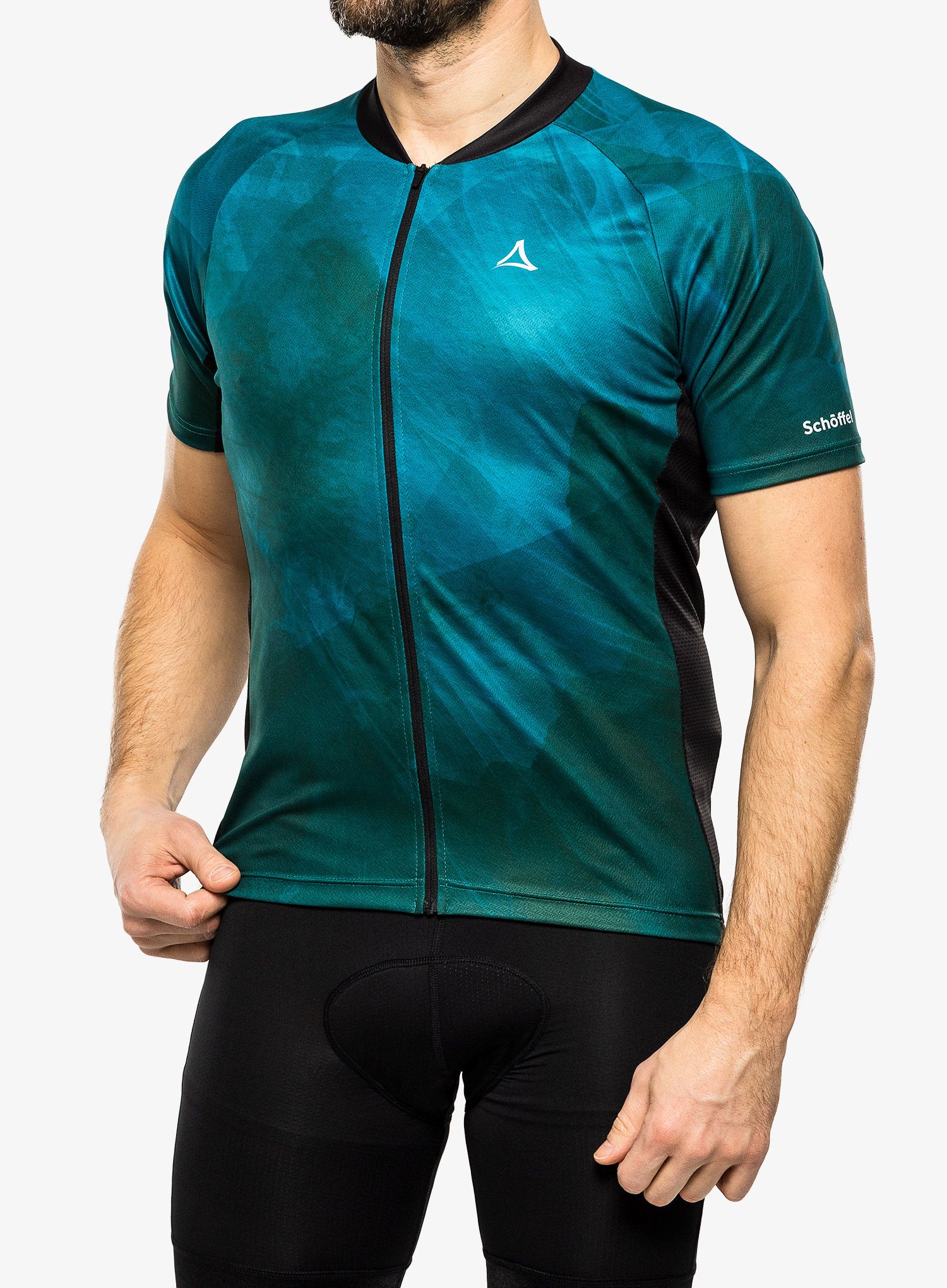 Pánske cyklistické tričko Schoffel Shirt Vertine - psychotropical