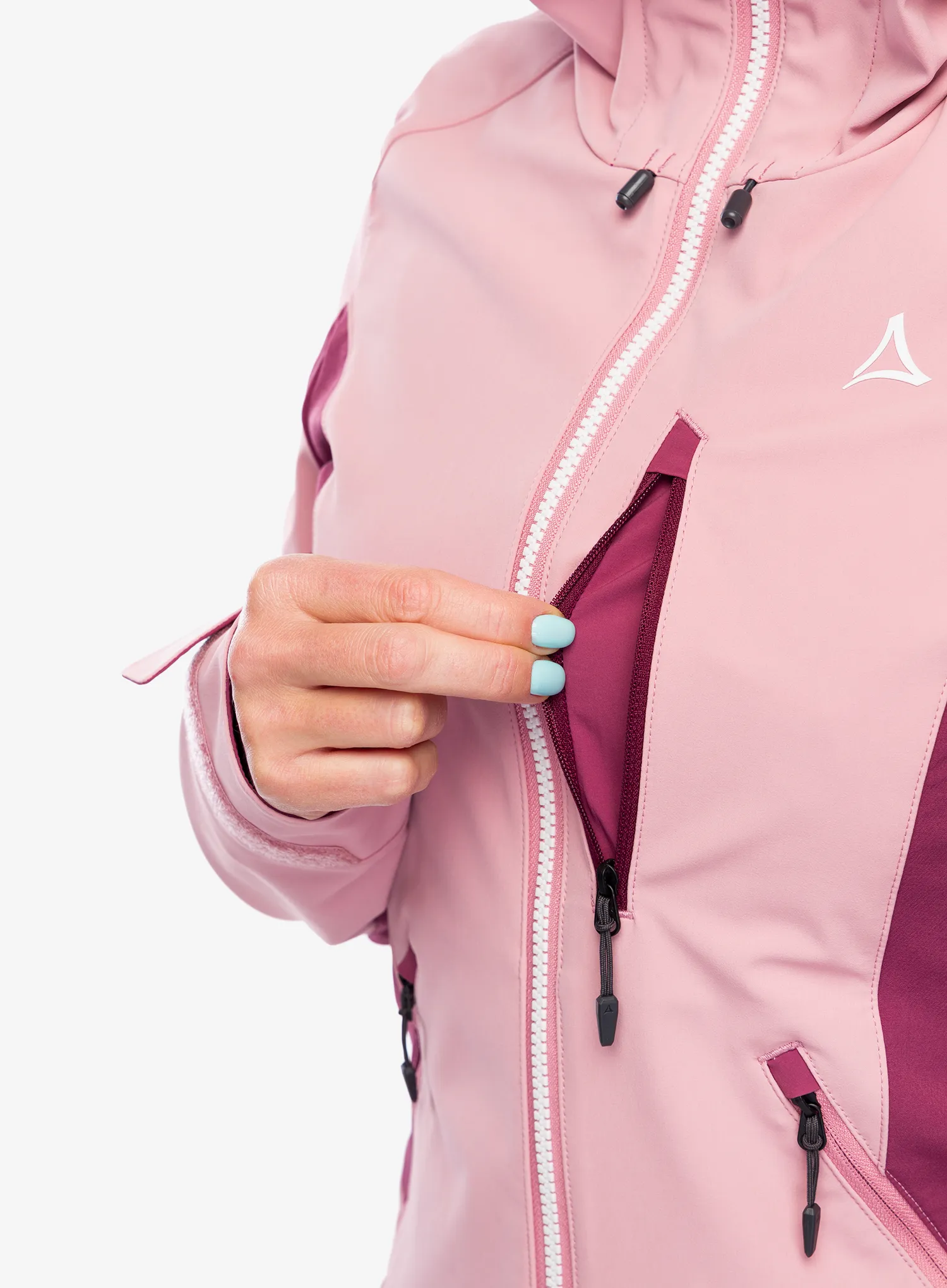 Bunda dámska Schoffel Softshell Jacket Matrei - viola