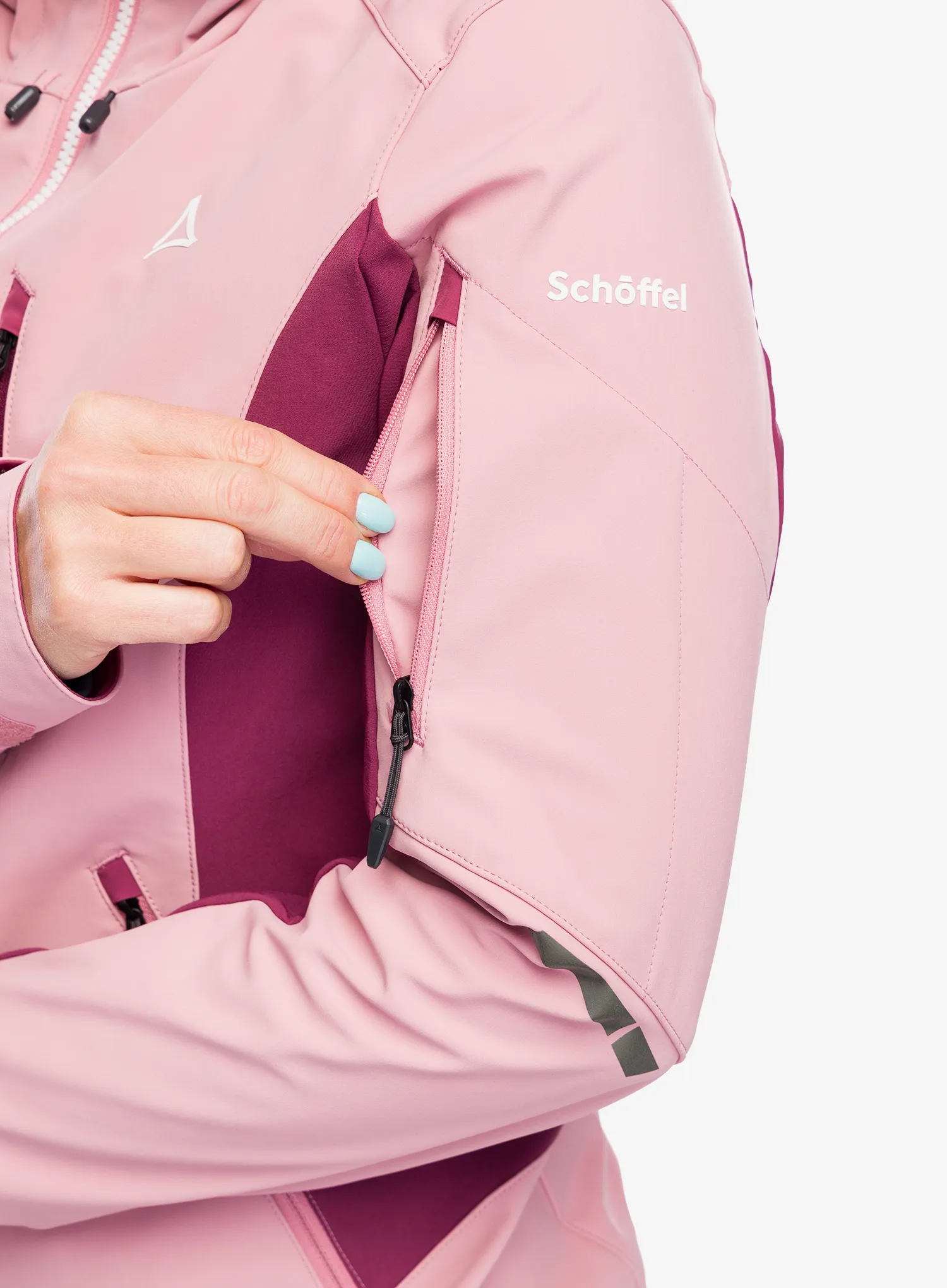 Bunda dámska Schoffel Softshell Jacket Matrei - viola