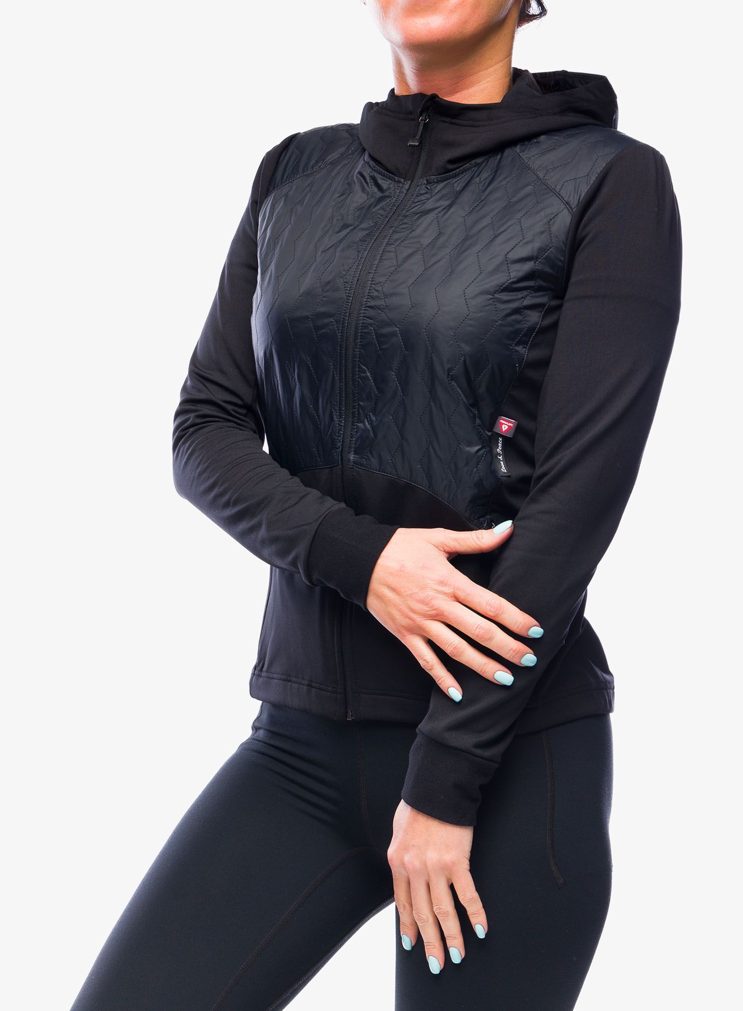 Mikina Sensor Infinity Zero Jacket - black