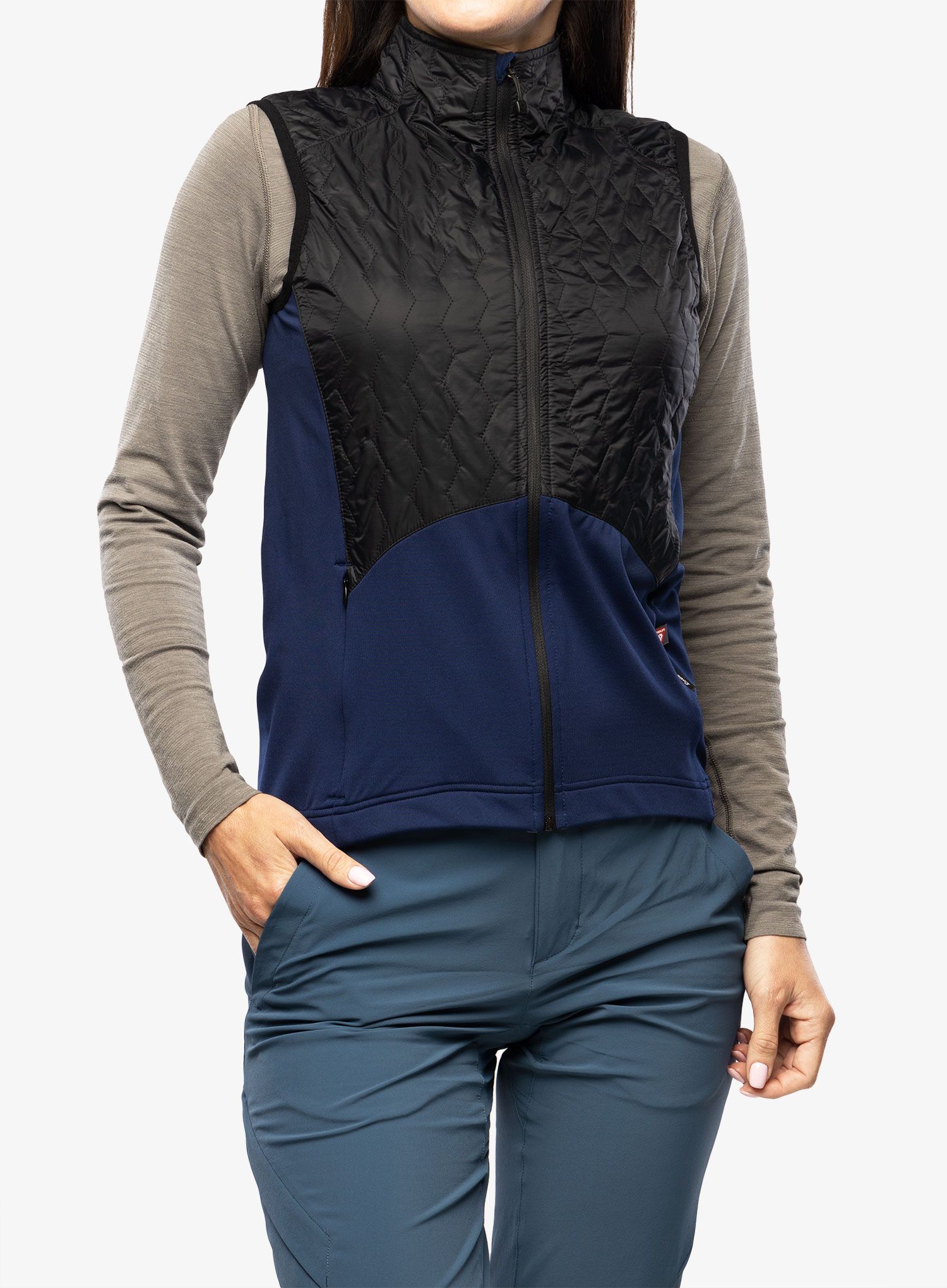 Dámska vesta Sensor Infinity Zero Vest - black/deep blue