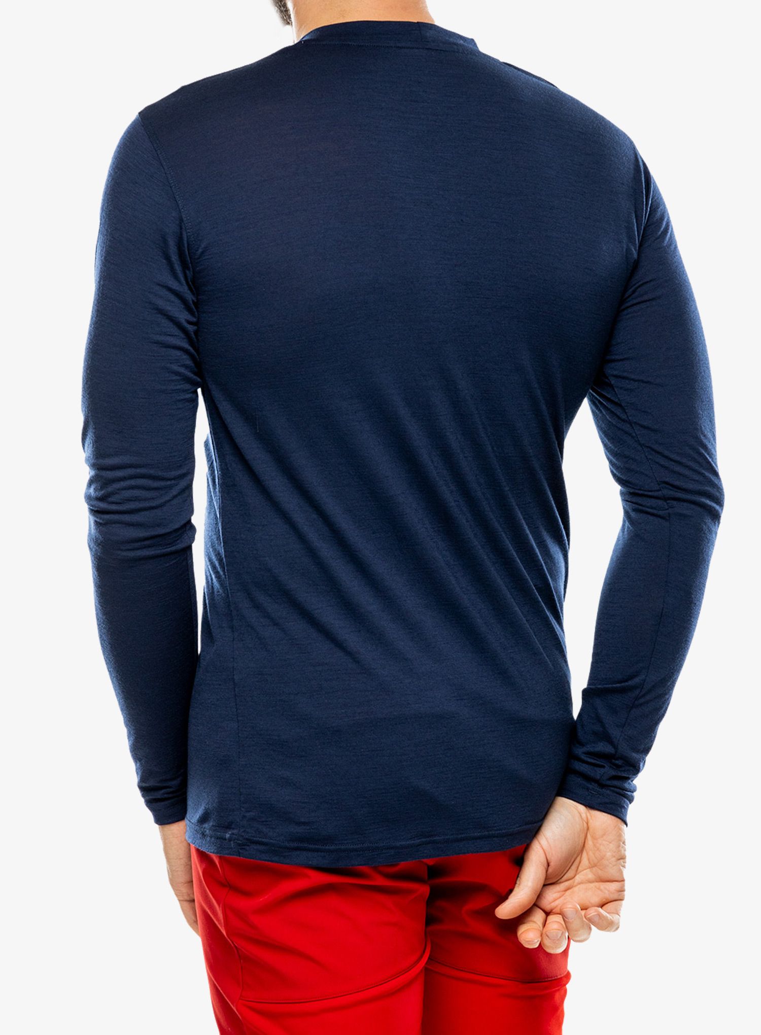 Funkčné tričko Sensor Merino Active PT Tee L/S - deep blue moun