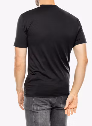 Tričko s potlačou Sensor Merino Active PT Tee S/S - black van life