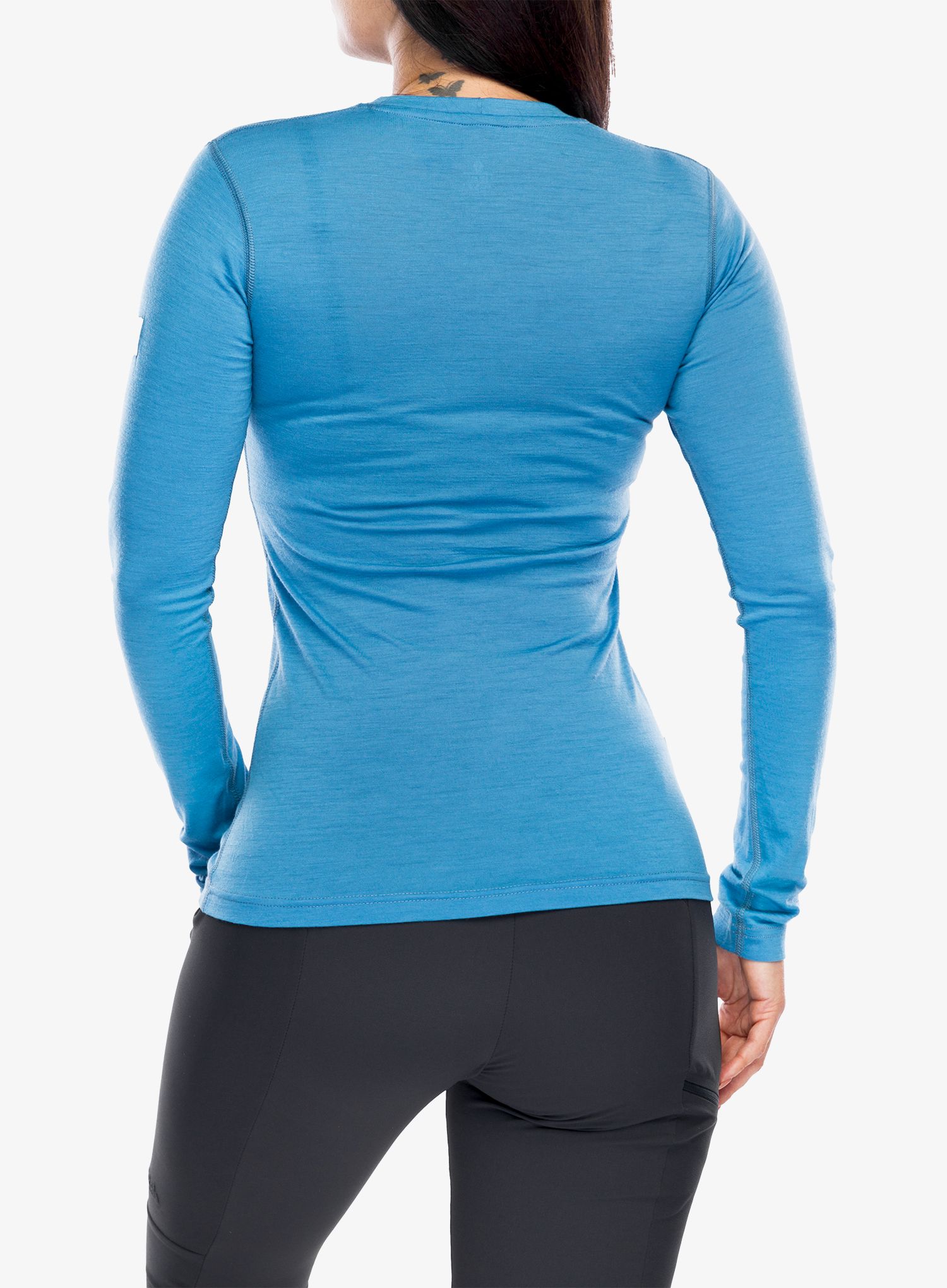 Funkčné tričko dámske Sensor Merino Active Tee L/S - blue