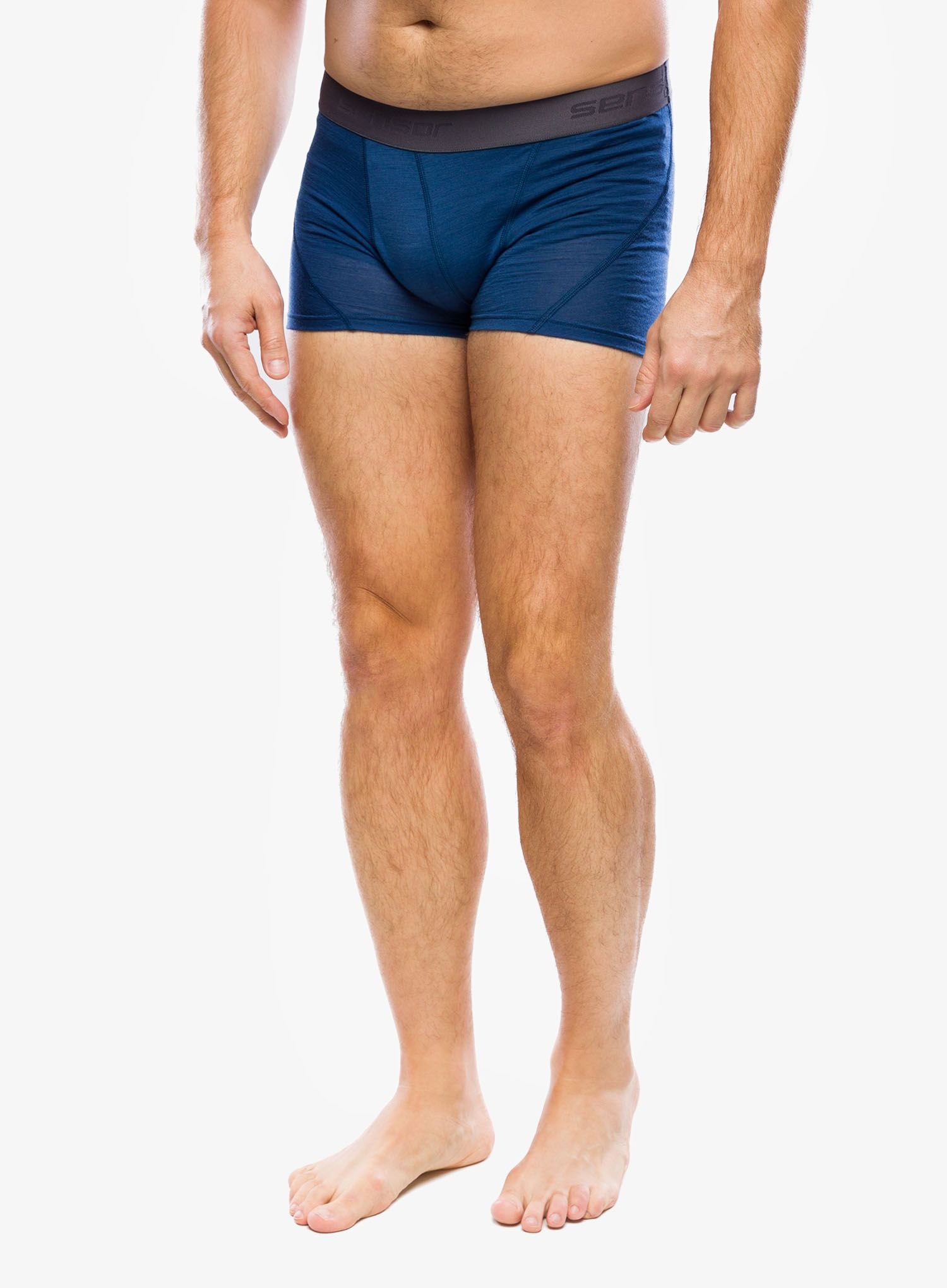 Boxerky Sensor Merino Air 3-Pack Boxers - black/blue/olive