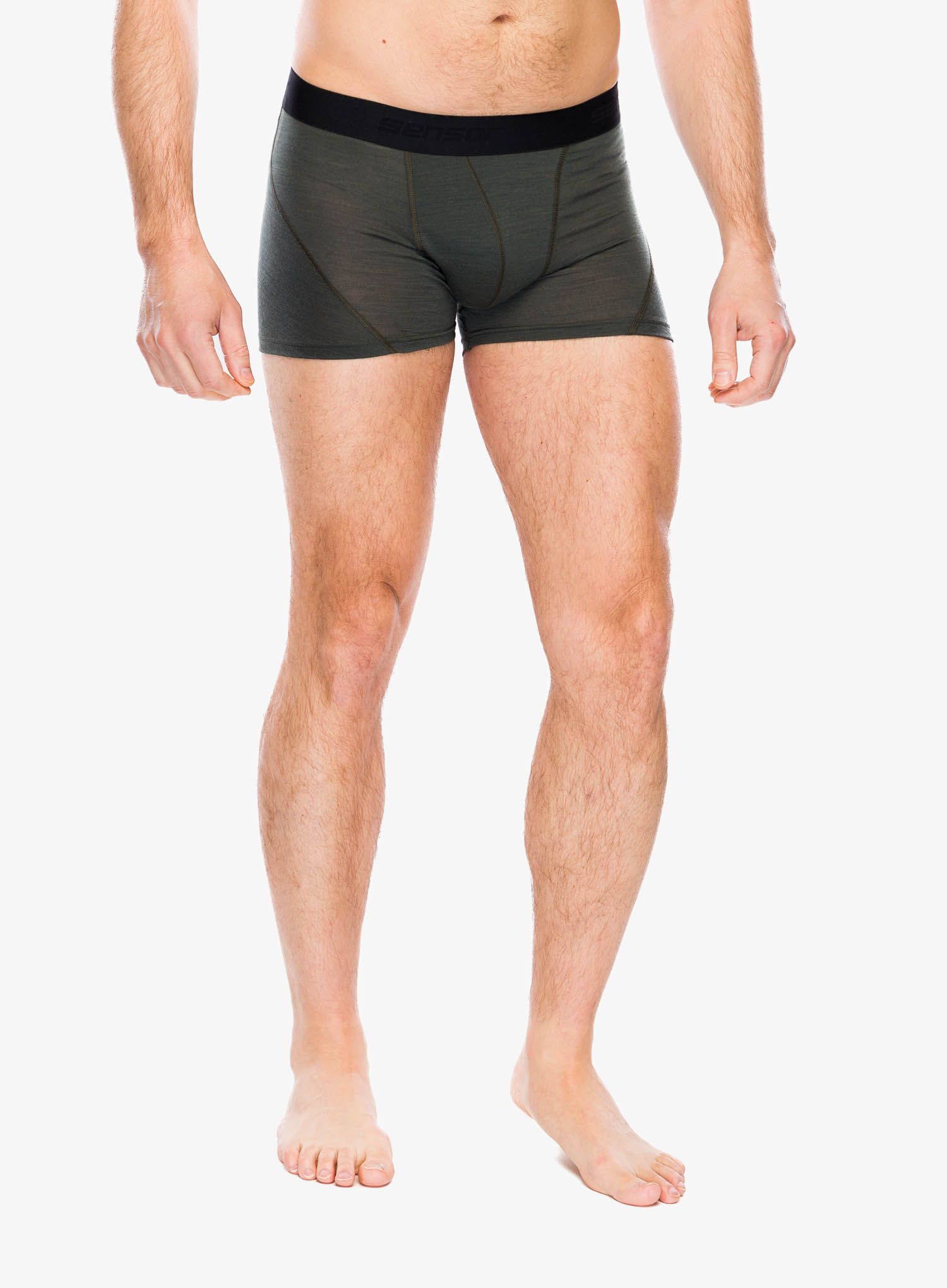 Boxerky Sensor Merino Air Boxers - olive green