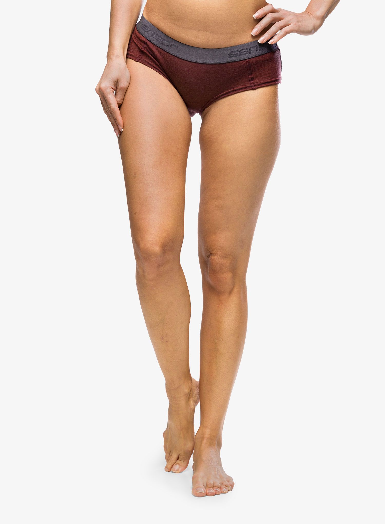 Dámske nohavičky Sensor Merino Air Panties - red