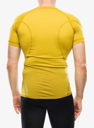 Pánske funkčné tričko Sensor Merino Air Tee S/S - mustard