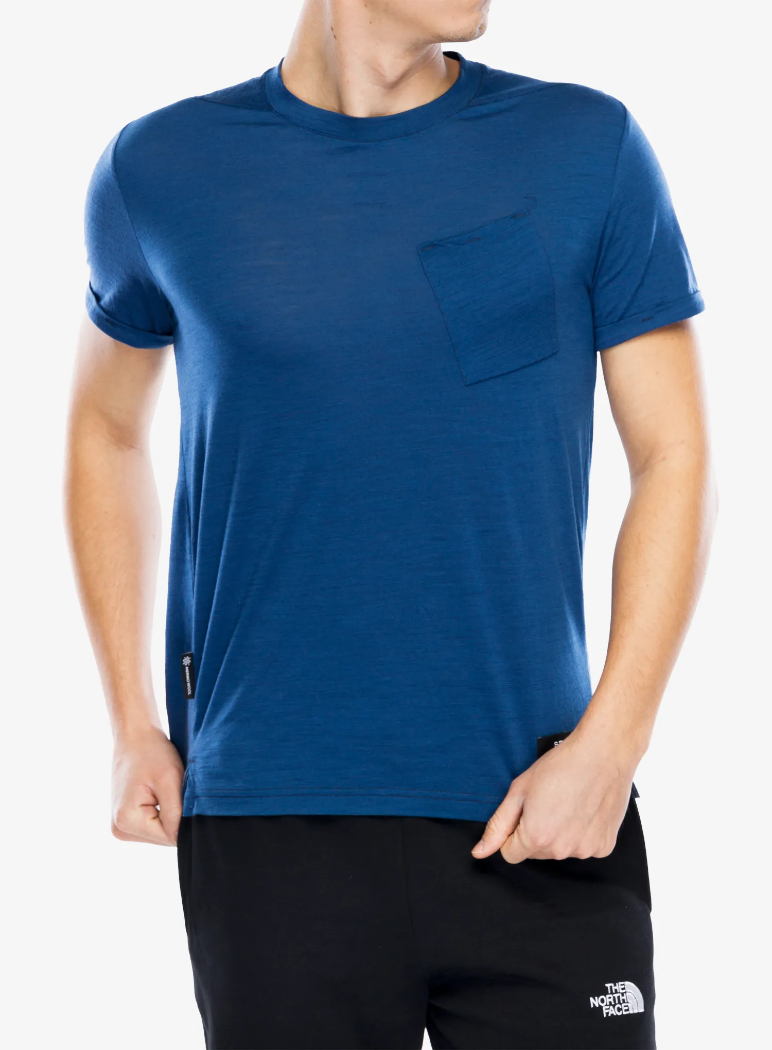 Merino tričko Sensor Merino Air Traveller Tee - dark blue