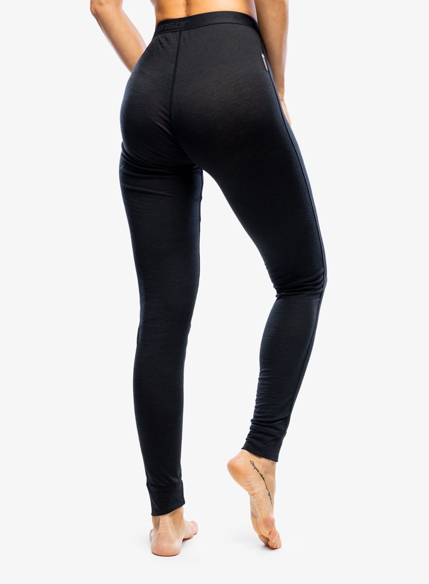 Dámske funkčné legíny Sensor Merino Air Underpants - black/black