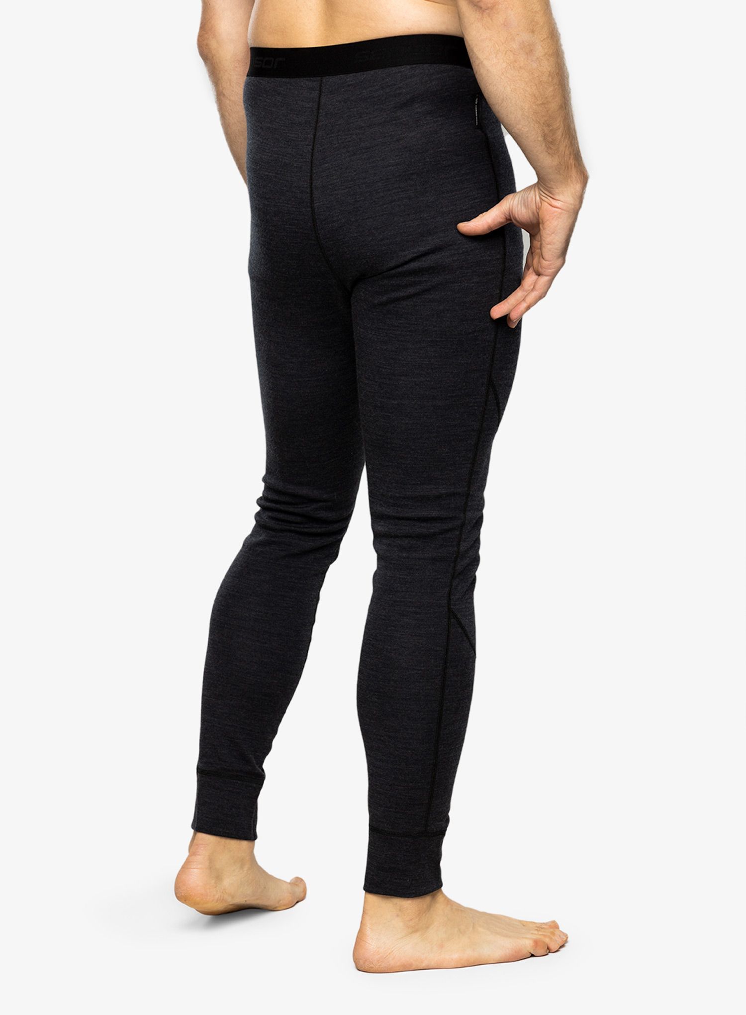 Funkčné legíny Sensor Merino Bold Underpants - anthracite grey