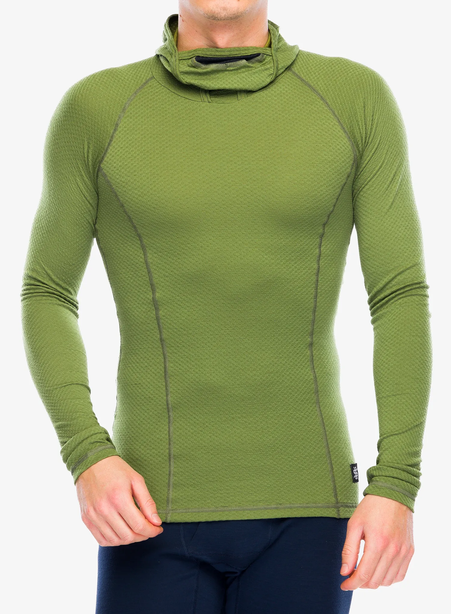 Funkčné tričko Sensor Merino DF Tee L/S Hooded - safari