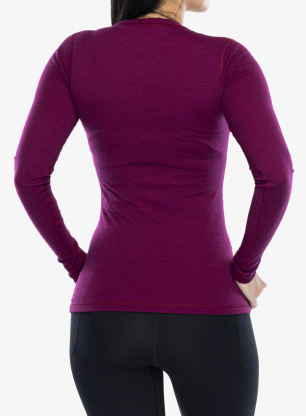 Funkčné tričko Sensor Merino DF Tee L/S - lilla