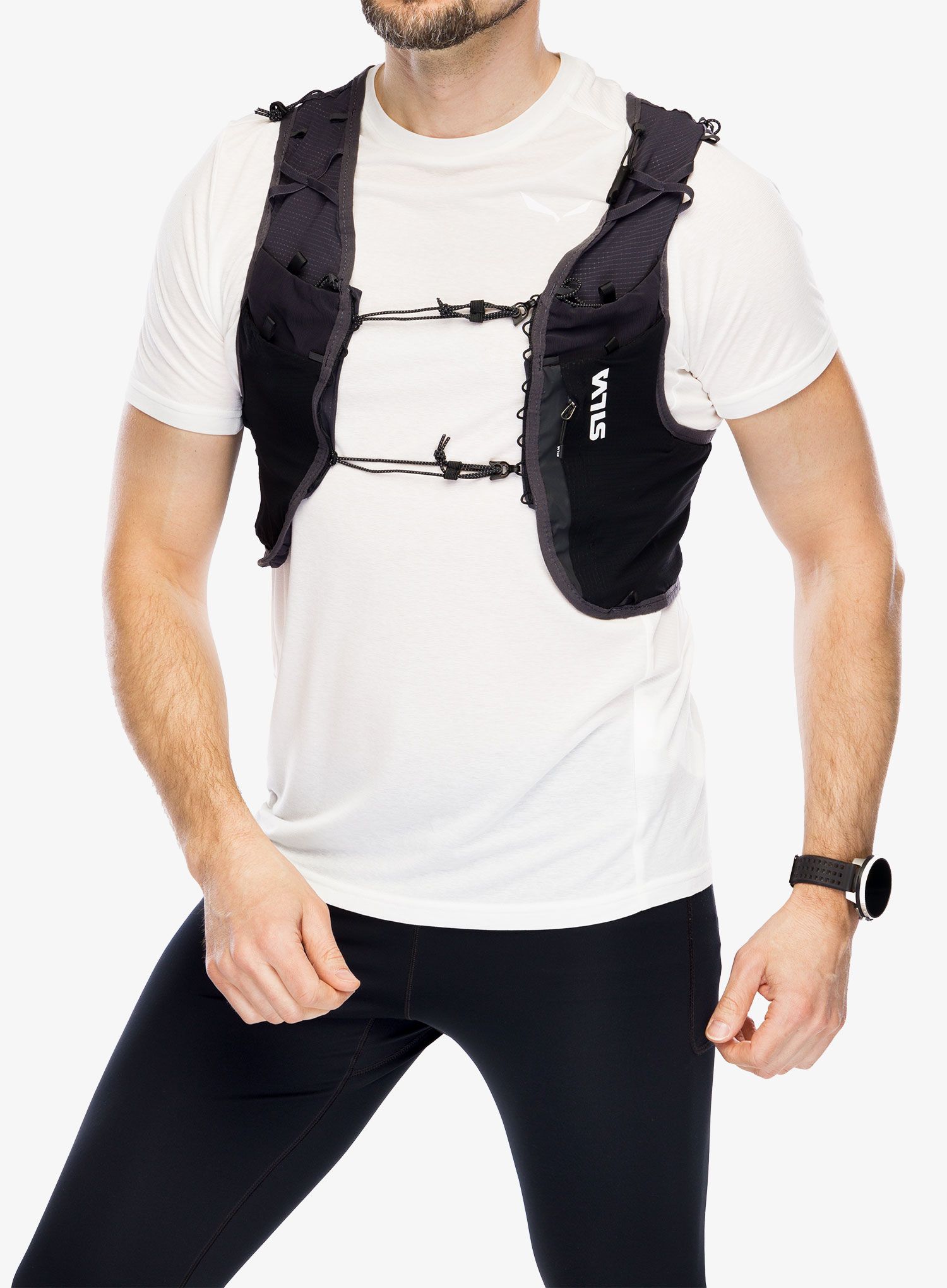 Bežecká vesta Silva Strive Fly Vest - black