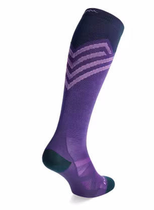 Dámske ponožky Darn Tough Peaks RFL OTC Ultra-Lightweight - iris