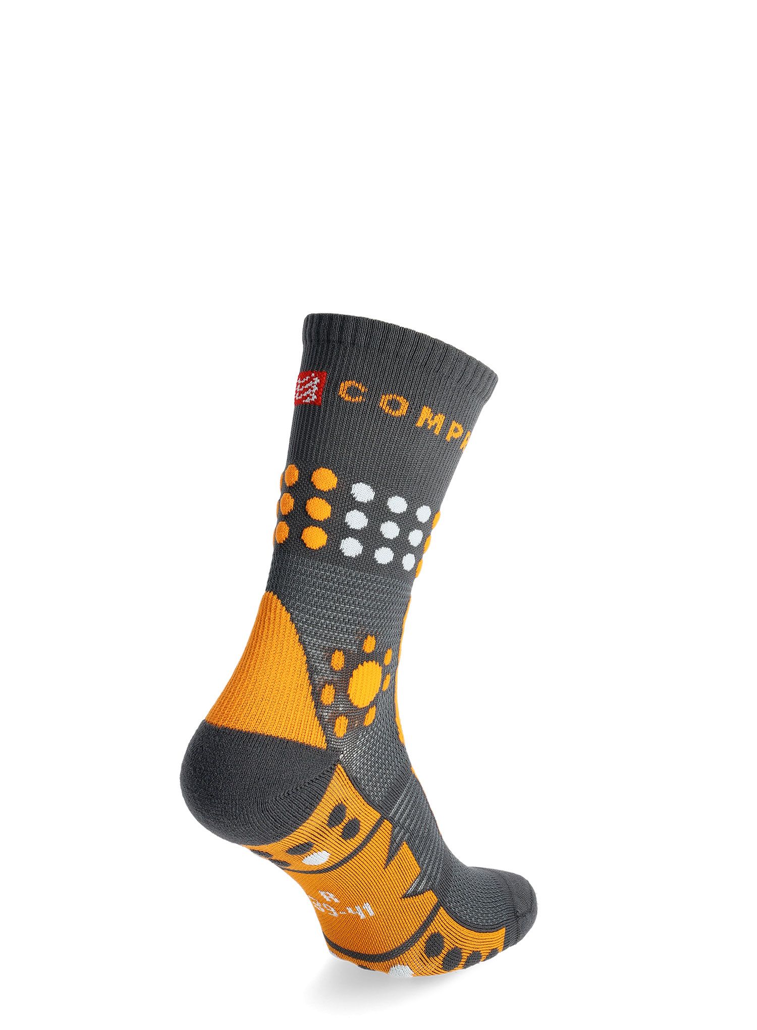 Trekové ponožky Compressport Trekking Socks - magnet/autumn glory