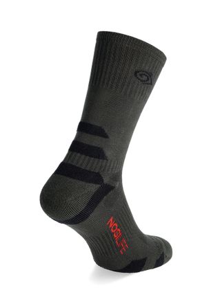 Turistické ponožky Craghoppers NosiLife Adventure Socks - black pepper/black