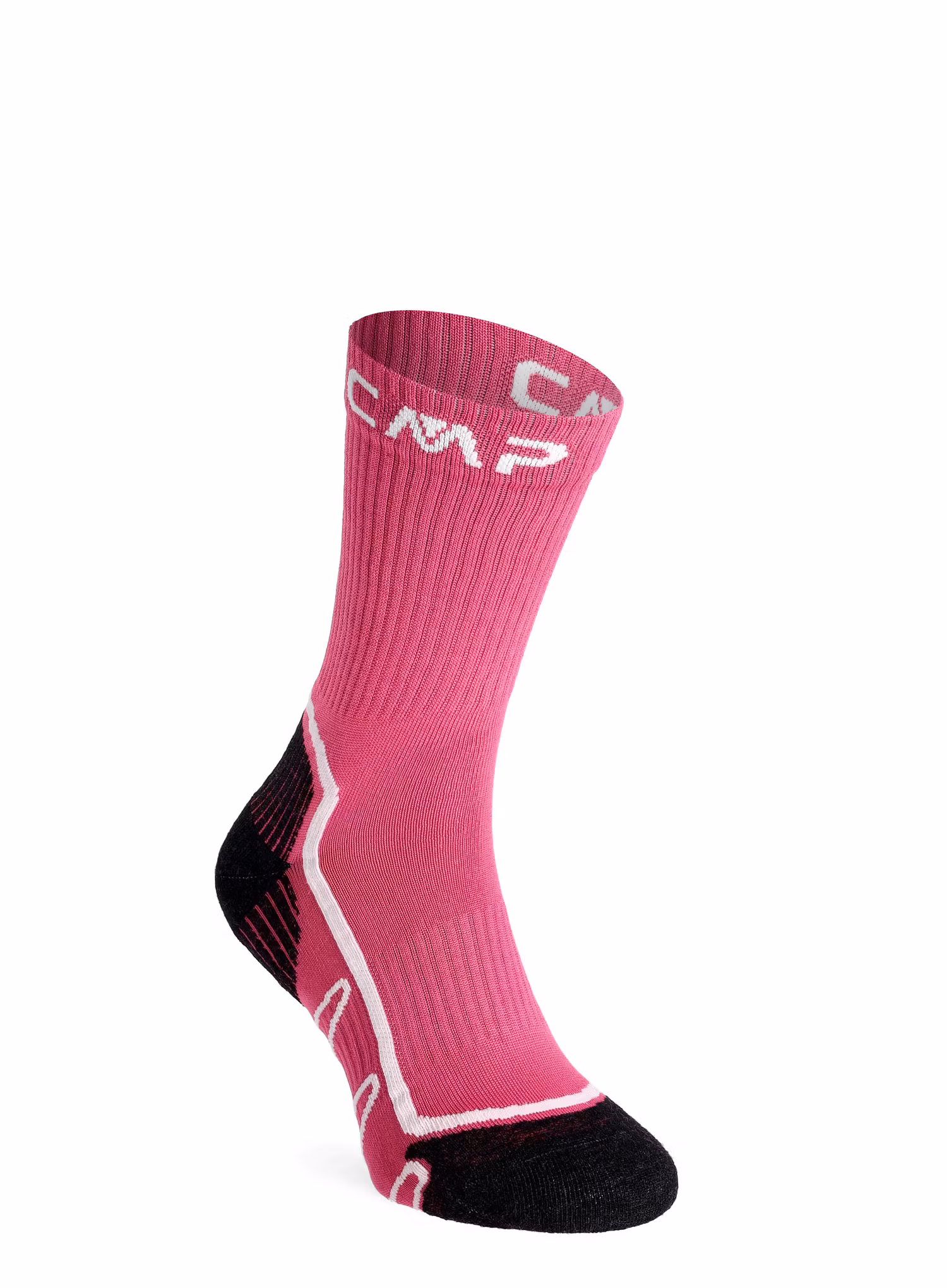 Turistické ponožky dámske CMP Trekking Sock Poly Mid - geraneo/bianco