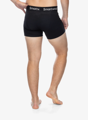 Boxerky Smartwool Active Boxer Brief Boxed - black