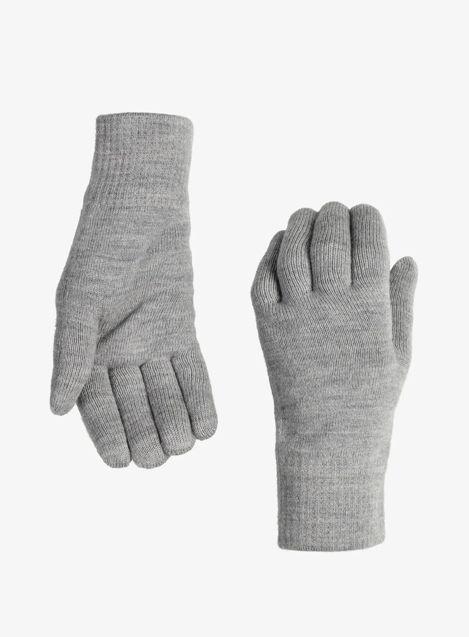 Vlnené rukavice Smartwool Boiled Wool Glove - light gray
