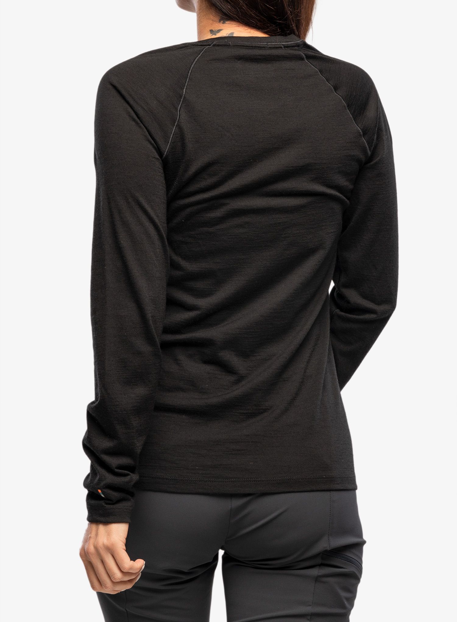 Funkčné tričko dámske Smartwool Classic All-Season Merino Base Layer Long Sleeve - black