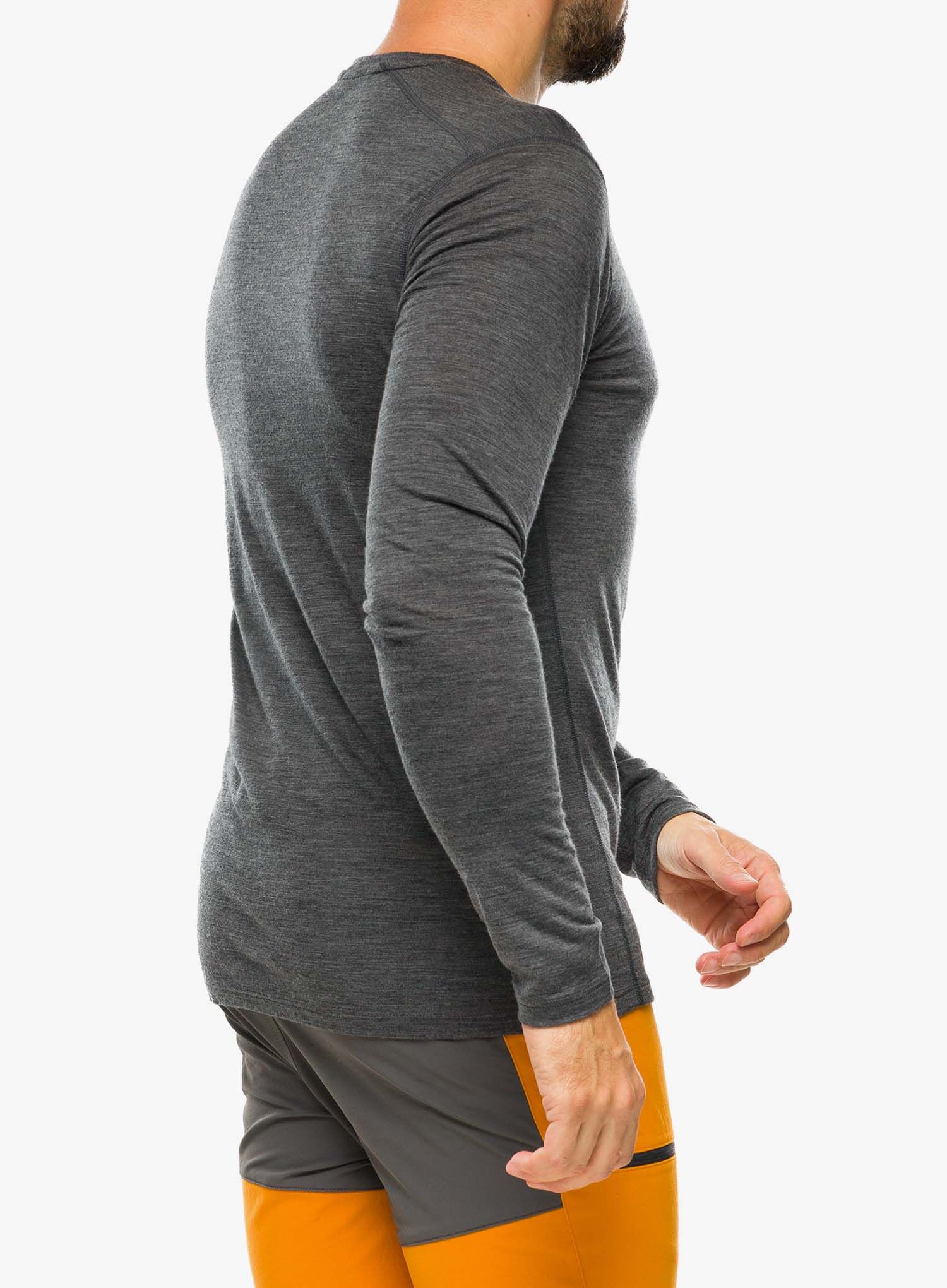 Funkčné tričko Smartwool Classic Merino Base Layer LS Boxed - iron heather