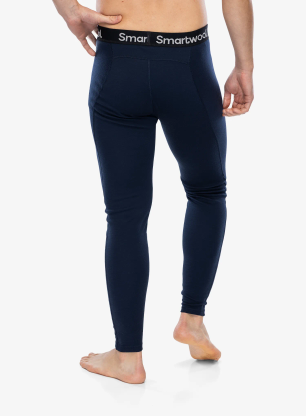Funkčné legíny SmartWool Merino 250 Baselayer Bottom - deep navy