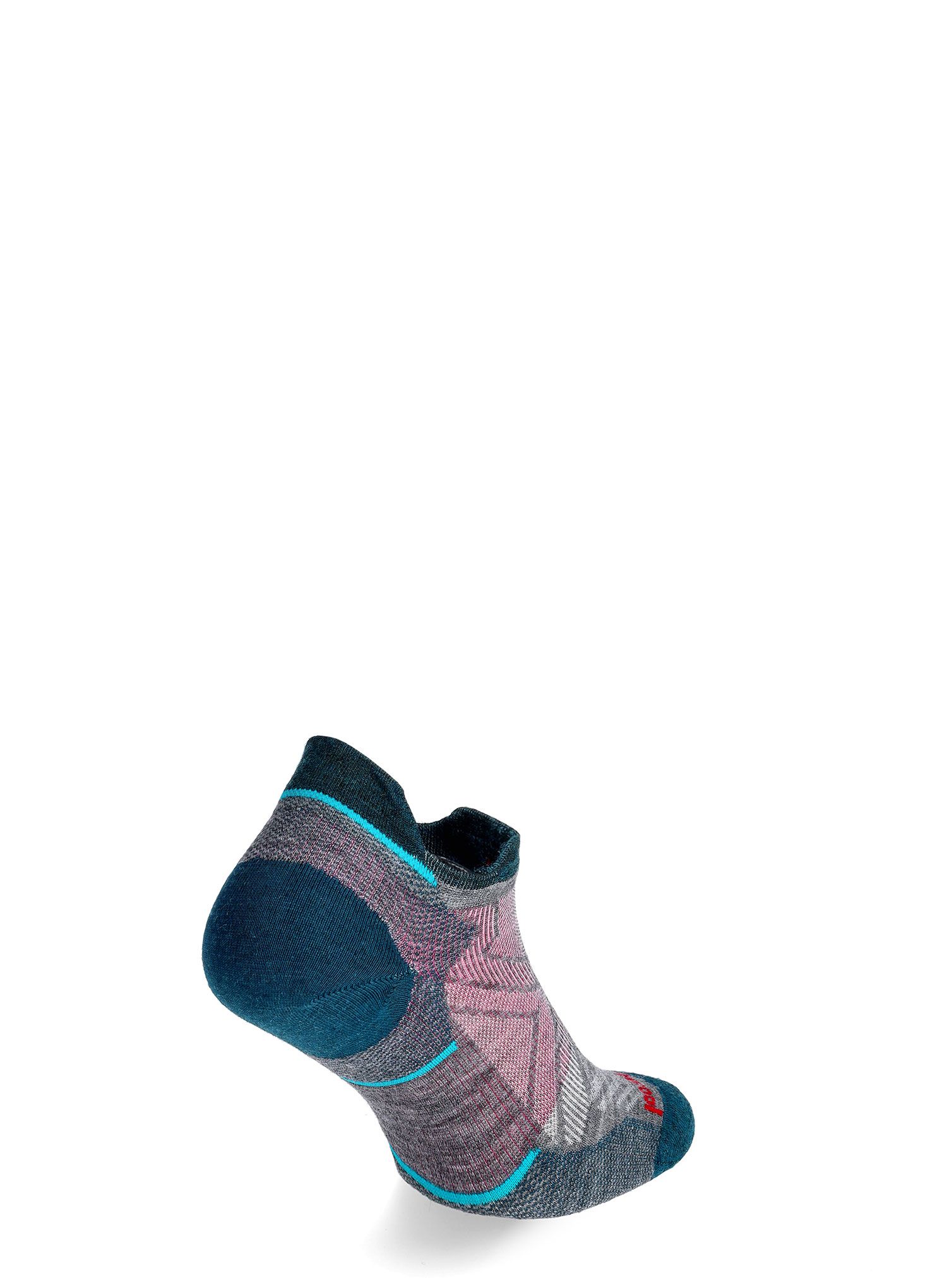 Merino ponožky dámske Smartwool Run Zero Cushion Low Ankle Socks - medium gray